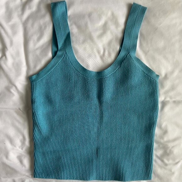 A+F Rib Knit Tank Top - Picture 1 of 3